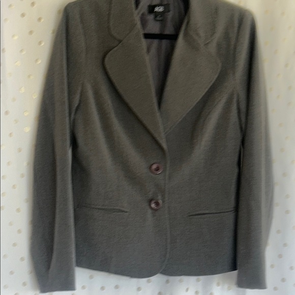 AGB Charcoal Women's Blazer - Picture 2 of 13